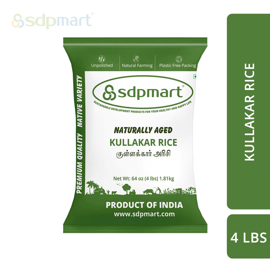 SDPMart Premium Kullakar Rice- 4 Lbs