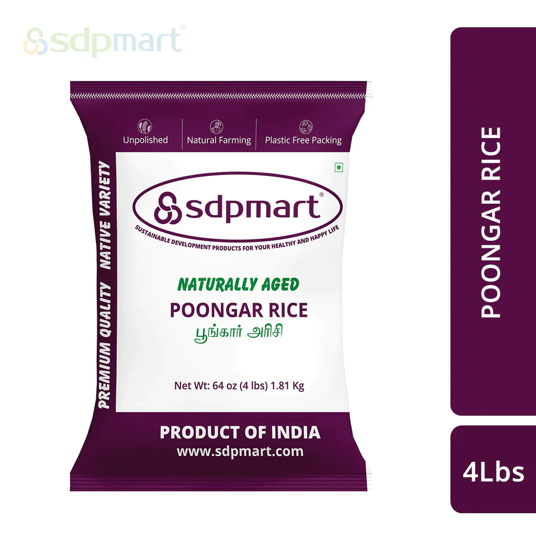 SDPMart Premium Poongar Rice - 4 lbs